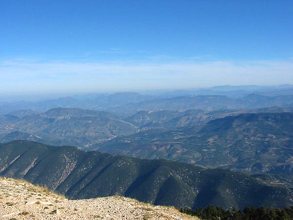 Vue depuis le Mont Ventoux